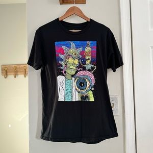 Adult Swim Rick & Morty graphic t-shirt sz: Med